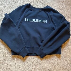 Lululemon embroidered scuba